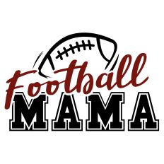 Football Mama SVG Quote