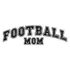 Football Mom Distressed SVG Quote