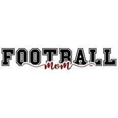 Football Mom SVG Quote
