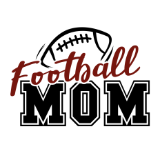 Football Mom SVG Quote
