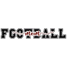 Football Mom Passthrough SVG Quote