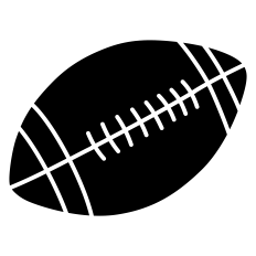 Football Ball Silhouette