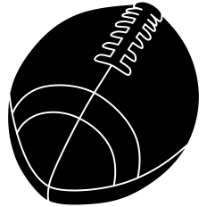 Football Ball Silhouette