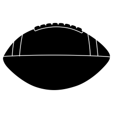 Football Ball Silhouette