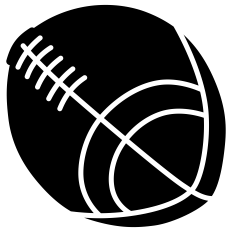 Football Ball Silhouette