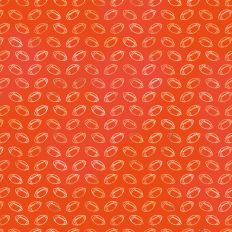 Orange and Gold Foiled American Football Background