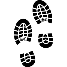 simple santa footprint