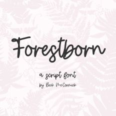 Forestborn Script Font