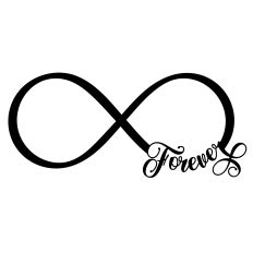 Forever Infinity Word