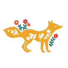 Fox scandi folk style