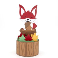 Fox Pop Up Card