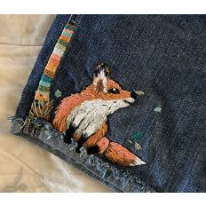Foxy Hand Embroidery Pattern