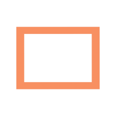Rectangle Card & Picture Frame with Stitched Edge