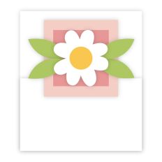 Framed Flower Tuck In Card