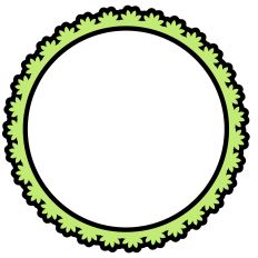 Decorative Simple Frame Border