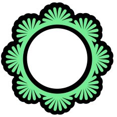 Decorative Ornamental Frame Border
