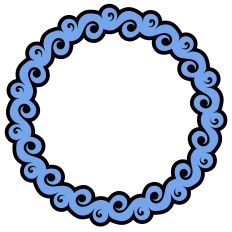 Decorative Ornamental Frame Border