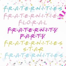 Fraternity Party Font Bundle