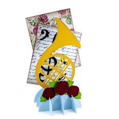 French Horn Slice Card