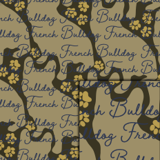 French Bulldog Pattern