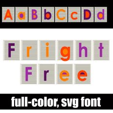 Fright Free Color Font