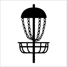 Frisbee Disc Golf Basket