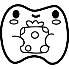 Frog Gift Lineart