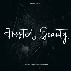 Frosted Beauty Font