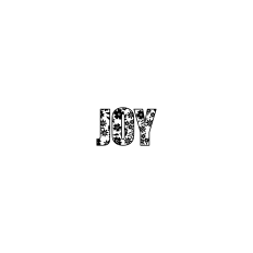 JOY Floral Word Art – Fruit of the Spirit