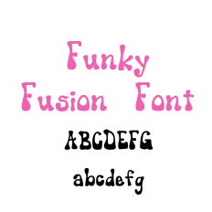 Funky Fusion Font