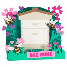 Bee Mine Beehive Card - 3D Valentine’s Day Card