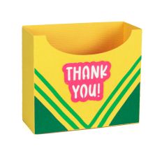 3D Crayon Box - Open Top | Teacher Gift Box, Teacher Appreciation Studio file