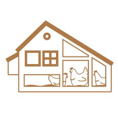 Chicken Coop Design - Single Color