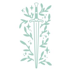 Fantasy Sword Design - Single Color