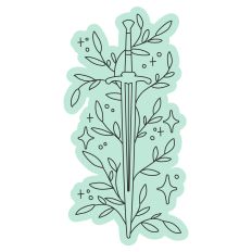 Fantasy Sword Sketch Design