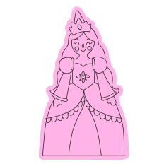 Fairytale Princess Sketch Design