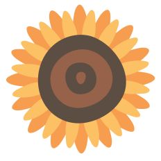 Layered Sunflower Design for Silhouette Studio