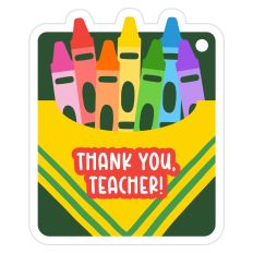 Thank You Teacher - Print and Cut Teacher Gift Tag - Design for Silhouette Studio