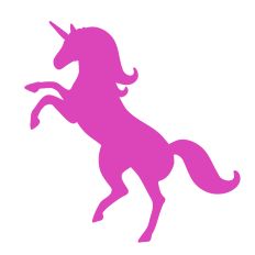 Unicorn Silhouette Design