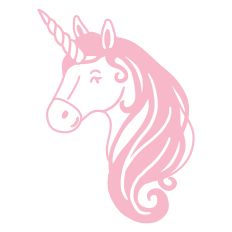 Magical Unicorn Design - Single Color
