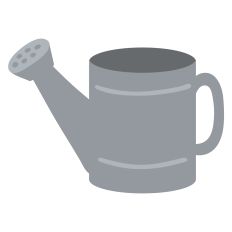 Watering Can Design for Silhouette Studio