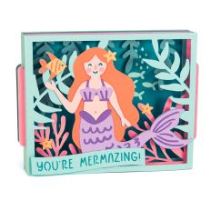 Mermaid Card - 3D Any Occasion Box Card