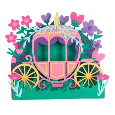 Princess Carriage Card - 3D Fairytale Box Card