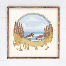 Sand Dune Beach Shadow Box - 3D Summer Shadowbox