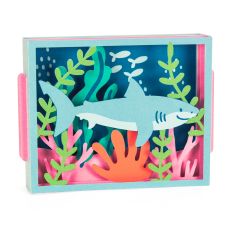 Ocean Shark Card - 3D Any Occasion Box Card