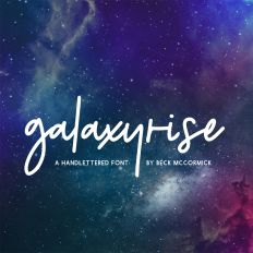 Galaxyrise Script Font