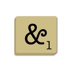 Alphabet Tile, Word Game Letters, Monogram Wood Tiles