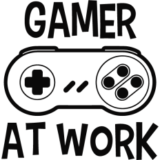 gamer at work
