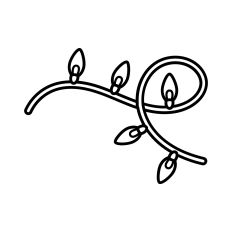 Christmas garland decoration