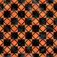 geometric halloween pattern